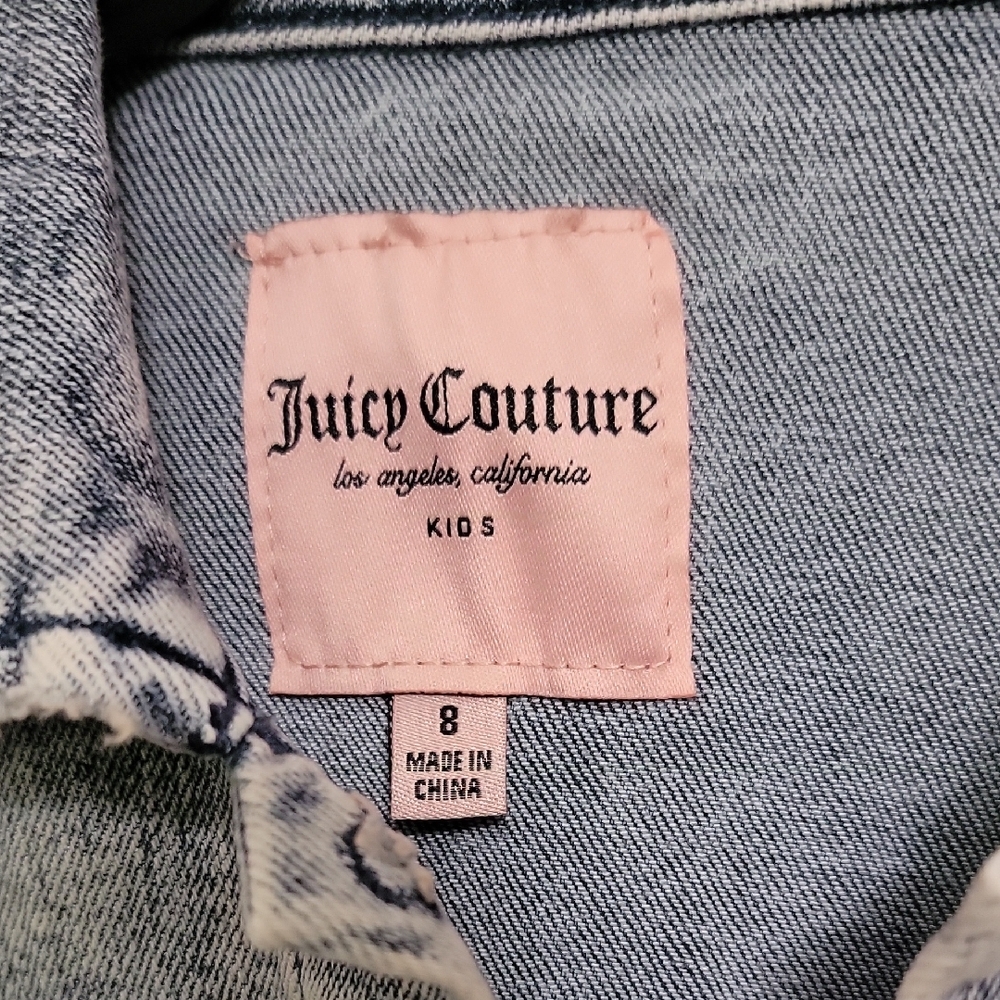 Juicy Couture Kids Jean Jacket - Picture 2 of 6